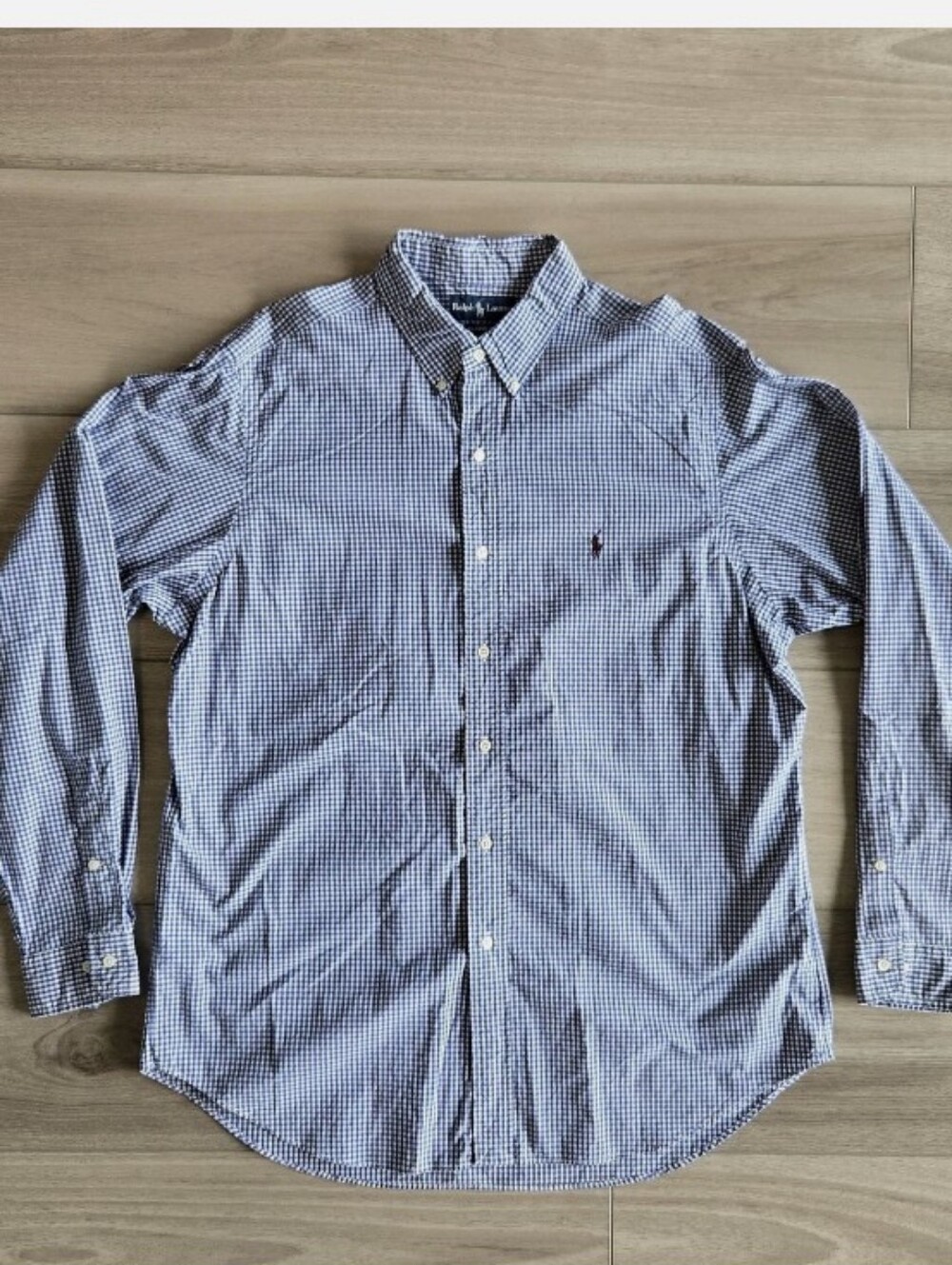 Polo by Ralph Lauren Blue Gingham Button-Down Shirt - Men